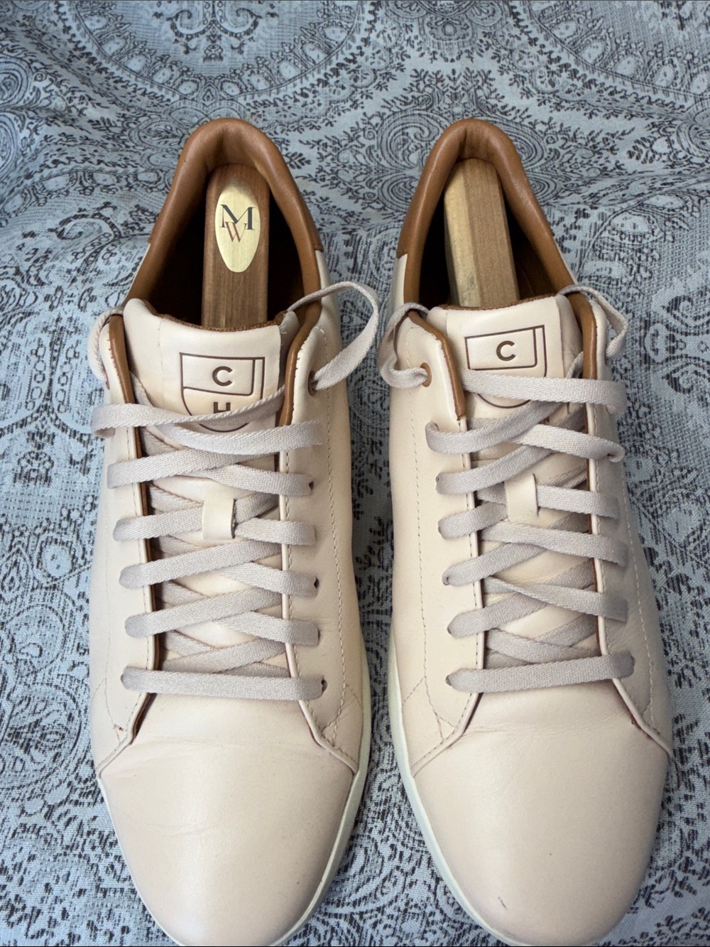 Men’s Light Peach/Pink Cole Haan Grans os - Size 10.5